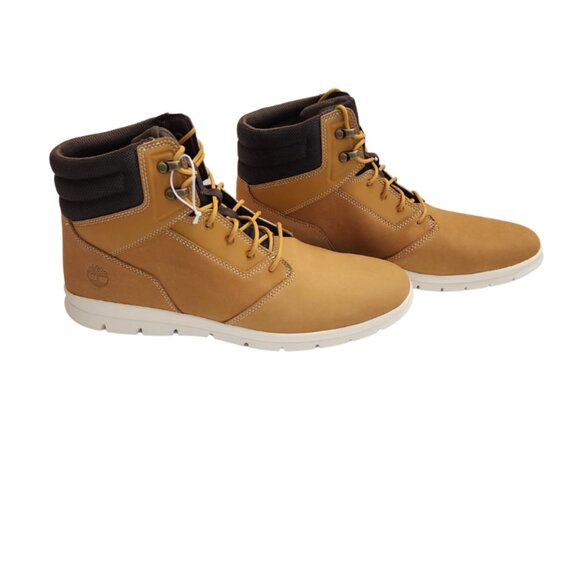 NEW!  Timberland Graydon Round Toe Lace up Boots // C0003 - Picture 4 of 5